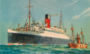 Ascania, Cunard White Star, 1920er Jahre