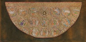 Ascoli-Mantel, frühes 20. Jahrhundert, Original aus dem 13. Jahrhundert von Unbekannt