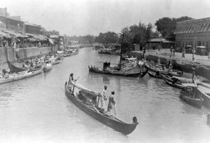 Ashar Creek, Basra, Irak, 1917 von Unbekannt