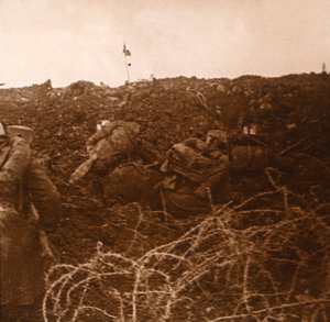 Angriff, Les Éparges, Nordfrankreich, 1915