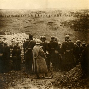 Angriff bei Douaumont, Nordfrankreich, Dezember 1916