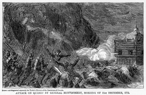 Angriff auf Quebec durch General Montgomery, Morgen des 31. Dezember, 1755, 1877