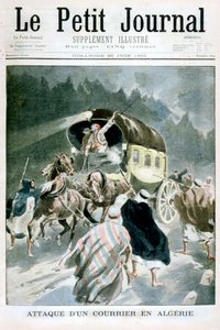 Angriff auf einen Kurier in Algerien, 1901