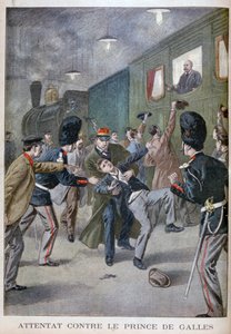 Versuchter Angriff auf Edward, Prinz von Wales in Brüssel von Unbekannt