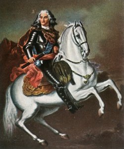 August der Starke, 1718, 1936 von Unbekannt
