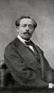 Aurelien Scholl, französischer Autor und Journalist, 1868 von Unbekannt