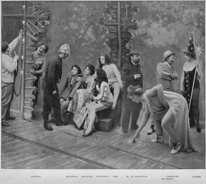Avant Les Trois Coups, 1900 von Unbekannt