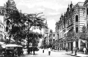 Avenida Rio Branco, Rio de Janeiro, Brasilien, ca. 1920er von Unbekannt