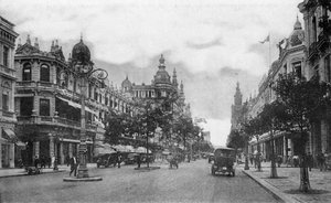 Avenida Rio Branco, Rio de Janeiro, Brasilien, frühes 20. Jahrhundert von Unbekannt