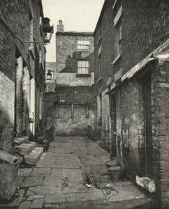 Rück-an-Rück-Häuser im Norden Englands, 1938 von Unbekannt