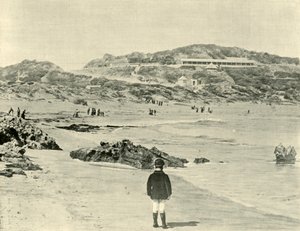 Back Beach, Sorrento, Victoria, 1901 von Unbekannt