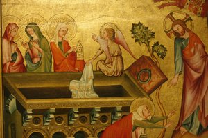 Rückseite des Verduner Altars, Klosterneuburg, Österreich
