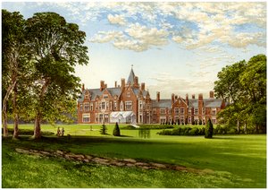 Bagshot Park, Surrey, Wohnsitz des Herzogs von Connaught, ca. 1880 von Unbekannt