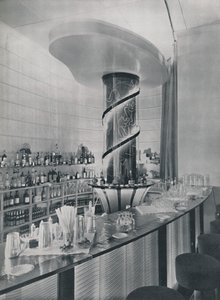 Bar für ein Gartenclub-Restaurant, 1942 von Unbekannt