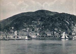 Barmouth - Blick vom Mawddach, zeigt Höhen, 1895 von Unbekannt