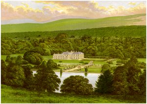 Barons Court, County Tyrone, Nordirland, Heimat des Herzogs von Abercorn, ca. 1880 von Unbekannt