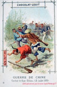 Schlacht bei Kiao-Tcheou, China, Boxeraufstand, 12. Juli 1900