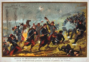 Schlacht von Champigny, Deutsch-Französischer Krieg, 30. November-2. Dezember 1870