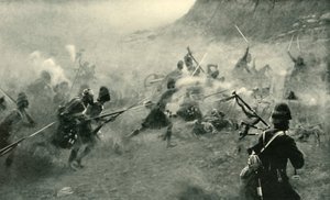 Schlacht von Kandahar - Die 92. sollen die Kanonen erobern, 1901