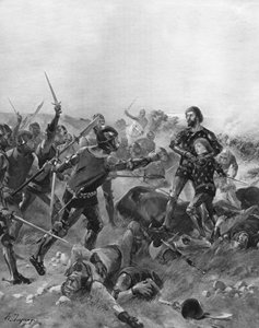 Schlacht von Poitiers, Frankreich, 1356