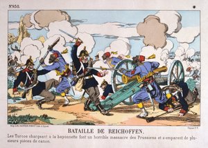 Schlacht bei Reichshoffen, Deutsch-Französischer Krieg, 6. August 1870 von Unbekannt