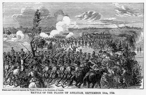Schlacht auf den Ebenen von Abraham, 13. September 1759, 1877