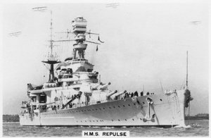 Schlachtkreuzer HMS Repulse, 1937