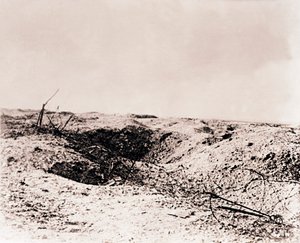 Schlachtfeld, Tahure, Nordfrankreich, um 1914-1918