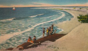 Strand bei Sabanilla Resort Development, ca. 1940er Jahre von Unbekannt
