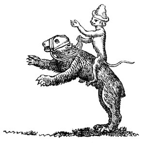 Bär und Affe, 13. Jahrhundert, 1833 von Unbekannt