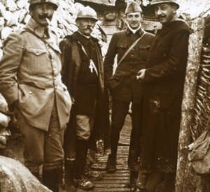 Fort Beauséjour, Nordfrankreich, um 1914-1918