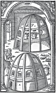 Bienenstock-Design-Ofen von Unbekannt