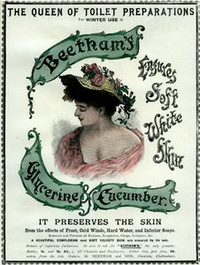 Beethams Glycerin- und Gurkencreme, 19. Jahrhundert von Unbekannt