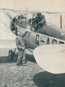 Vor dem ersten Flug über den Mount Everest, 1933 um 1937