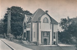 Behrens-Haus, entworfen von Peter Behrens, 1901 von Unbekannt