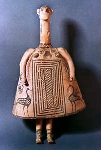 Glockenidol, antikes Griechenland, um 700 v. Chr. von Unbekannt