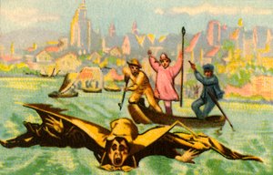 Berblingers Versuch, die Donau zu überqueren, 1811, 1932