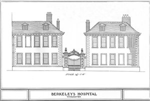 Berkeleys Hospital, Worcester, Worcestershire, 1924