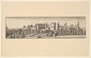 Berkshire, mit Windsor Castle, nach 1666