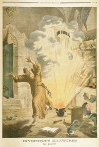 Berthold Schwart, deutscher Franziskanermönch und Alchemist des 14. Jahrhunderts, 1901