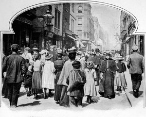 Berwick Street an einem Sonntagmorgen, ca. 1901