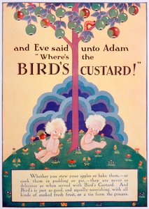 Birds Custard Werbung, 1928 von Unbekannt