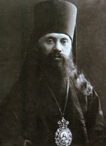 Bischof Anastasy Gribanovsky von Serpukhov, um 1906-1907 von Unbekannt