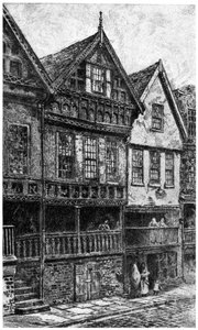 Bishop Lloyds Palast, Chester, 1908-1909