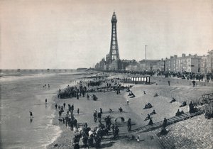 Blackpool - Ansicht der Front, mit dem Turm von Unbekannt