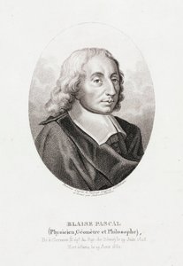 Blaise Pascal, französischer Mathematiker, Physiker und Theologe, um 1660