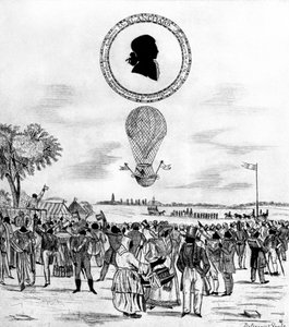 Blanchards Ballon, 1790, 1912