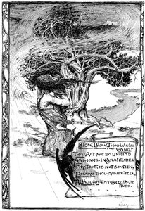 Blase, Blase, du Winterwind, 1895