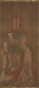 Bodhisattva und Begleiter