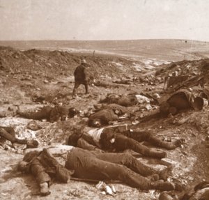 Leichen, Maurepas, Frankreich, um 1914-1918